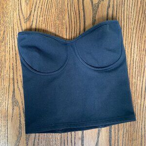 Joah Brown Black Bustier - Size XS/S